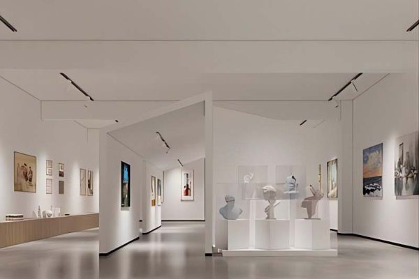 3D模型 现代美术展厅 9218期