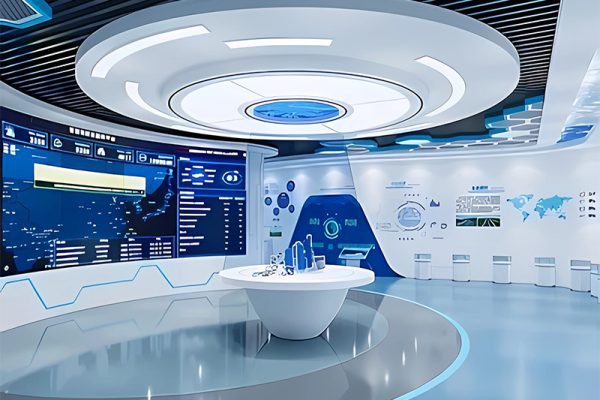 SU模型 现代科技展厅化工展厅 1902期