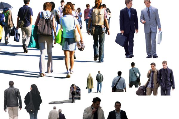 贴图·免抠丨人物 多形象多姿势人物免抠图 第6445期