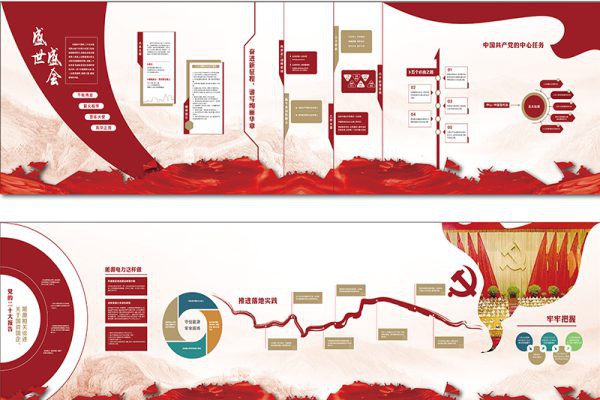 文化墙·红色文化展板 第7213期