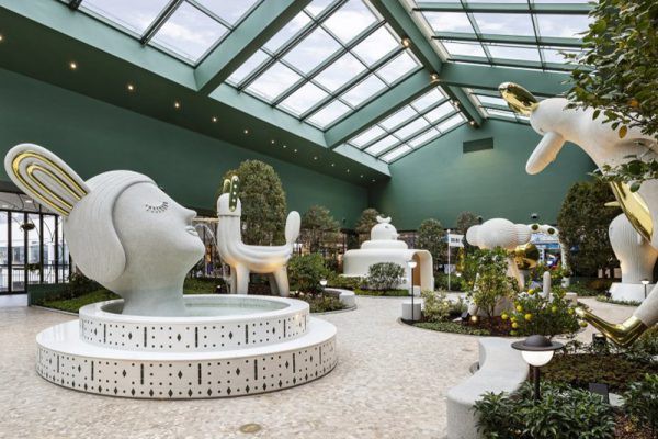 图书馆丨MOKA花园,奇特的动物雕塑 第10062期