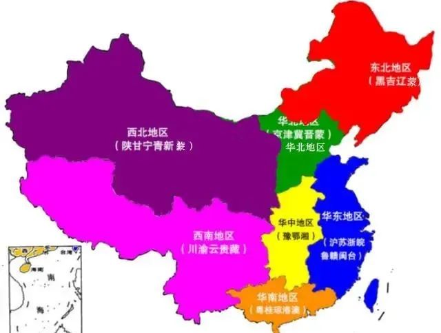 武汉属于华东还是华南_浙江属于华东还是华南_上海属于华东还是华南